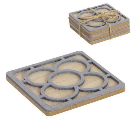 Set di 4 sottobicchieri panot