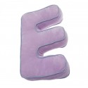 Cuscino con lettera e rosa
