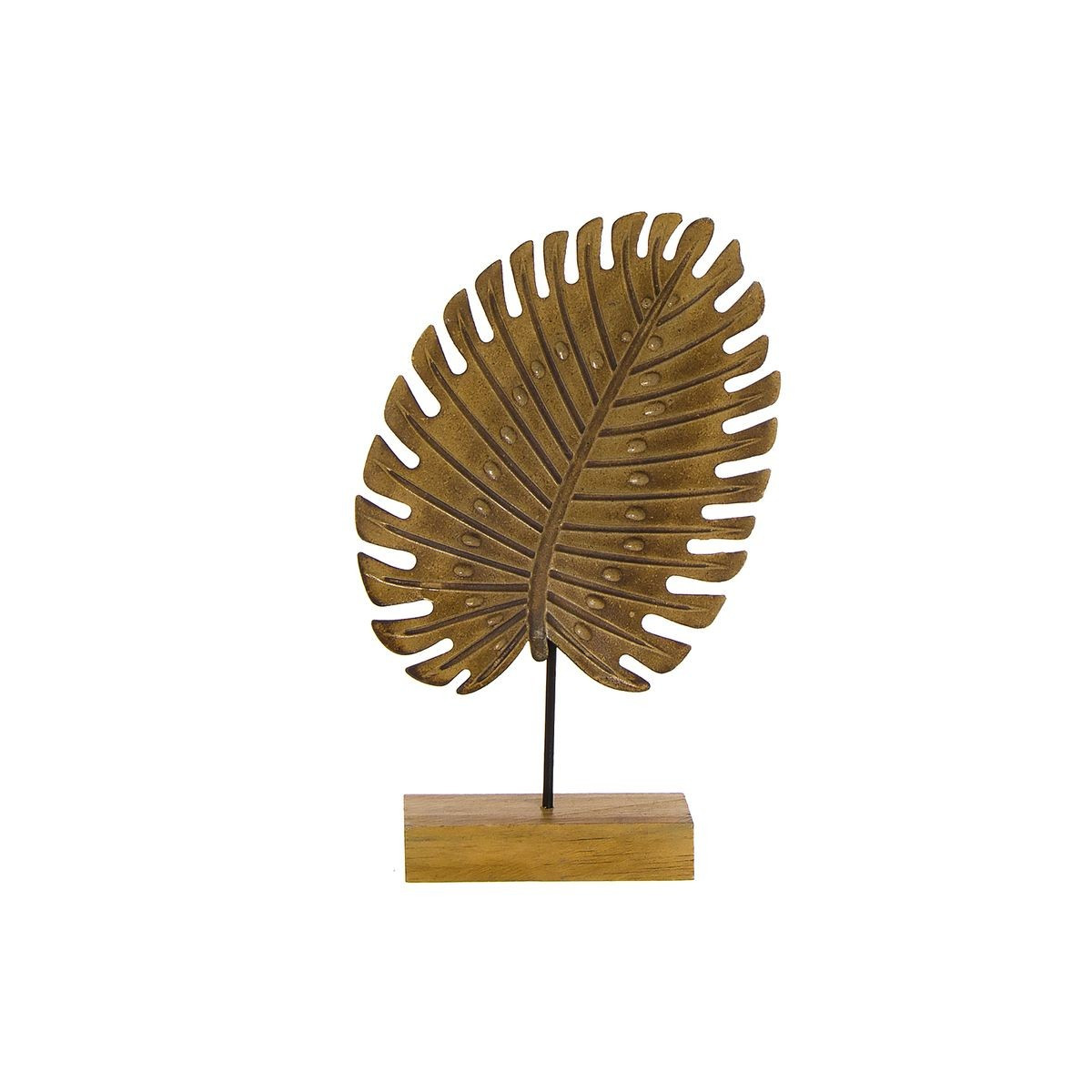 Figura foglia su base naturale