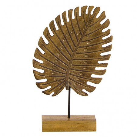 Figura foglia su base naturale