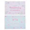 Tovaglietta Individuale in Plastica per Mamma – Design Floreale in Due Colori Assortiti