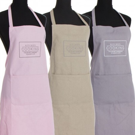 Grembiule essenziale con assortimento di tasche in 3 colori