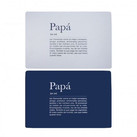 Tovaglietta plastica papà 2c