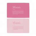 Tovaglietta in Plastica Mamma 2 Colori Assortiti