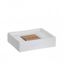 Portasapone bagno bianco