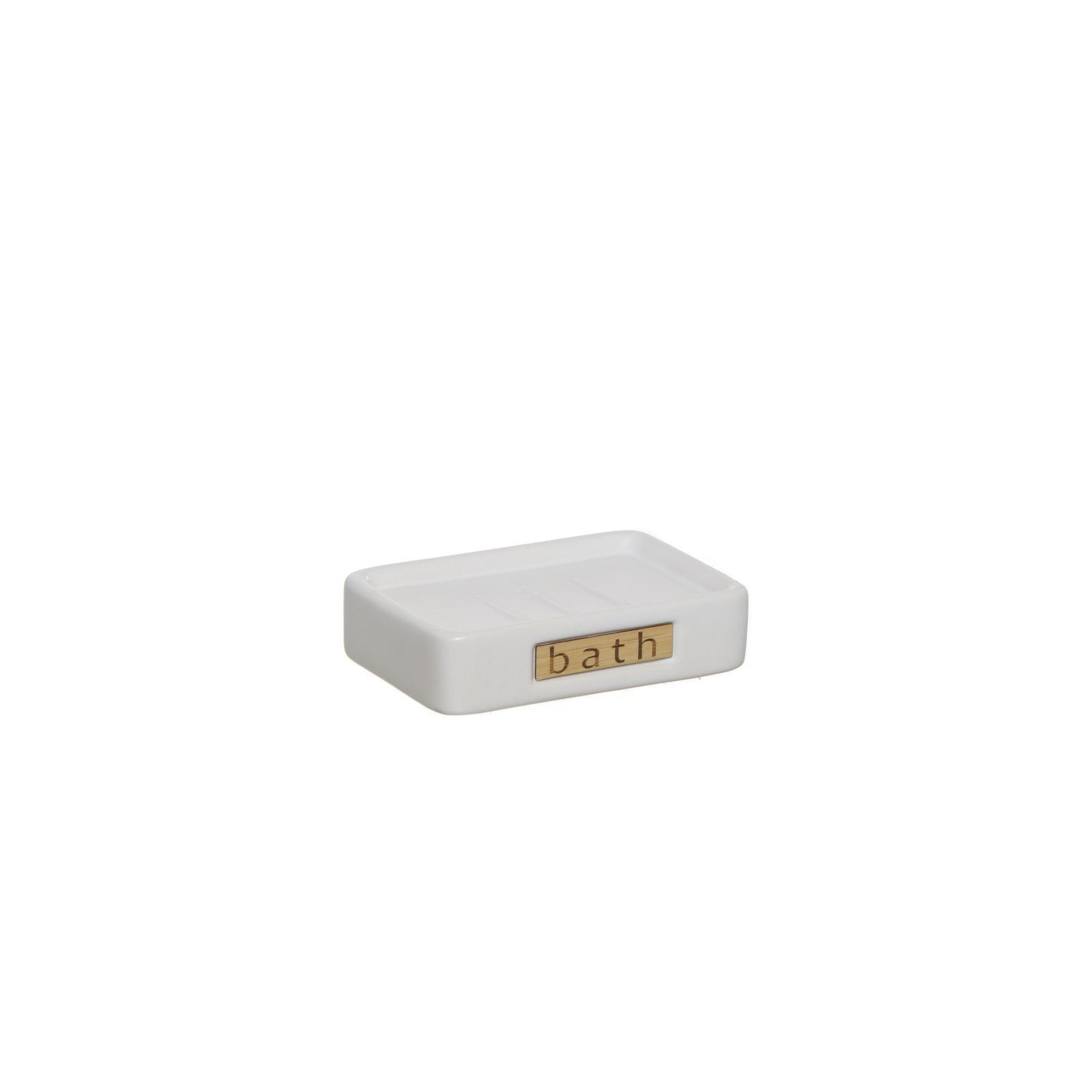 Portasapone bagno bianco