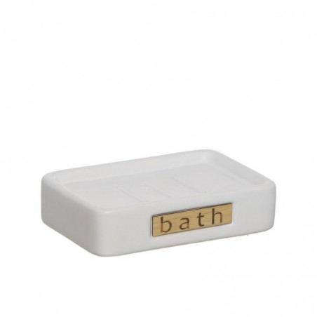 Portasapone bagno bianco