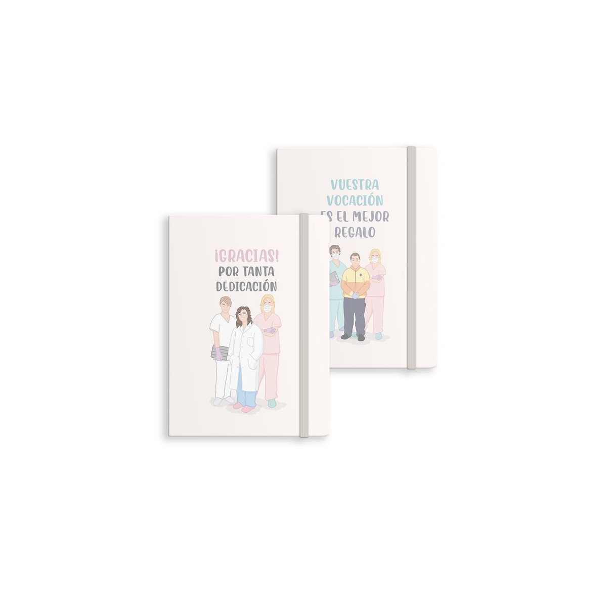 Notebook con gomma m medici 2m