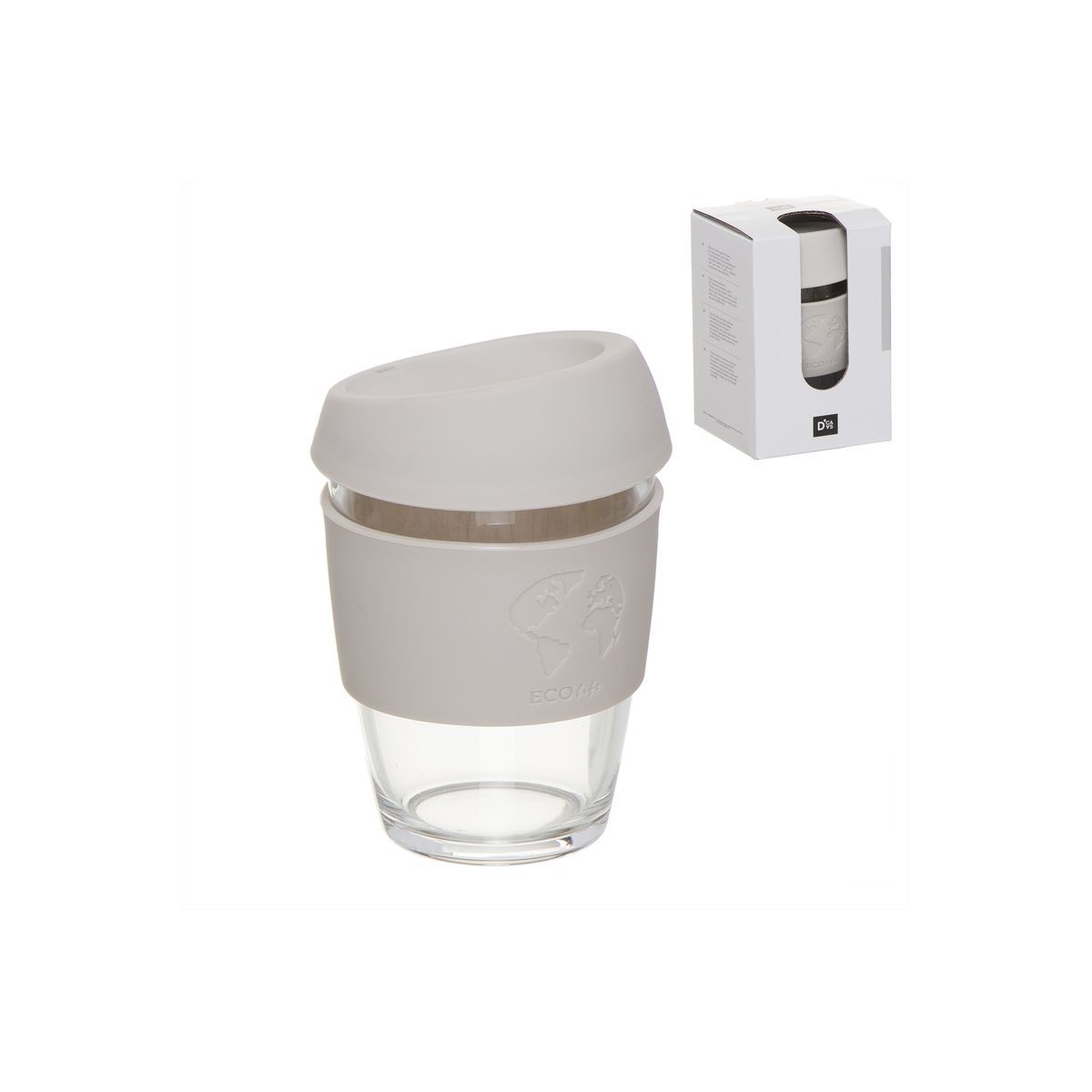 Bicchiere per caffè riutilizzabile 360ml naturale