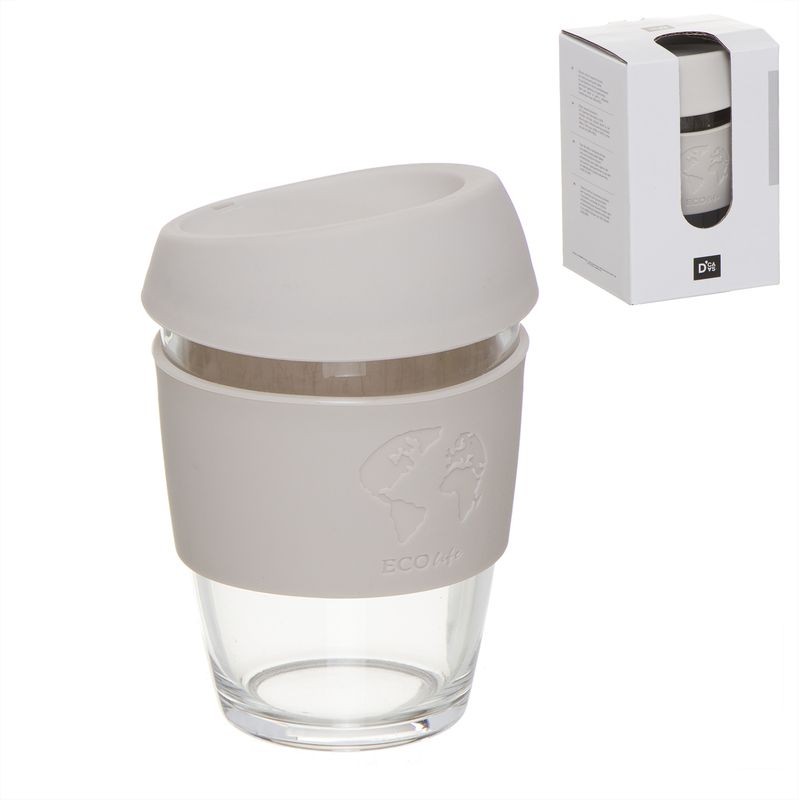 Bicchiere per caffè riutilizzabile 360ml naturale