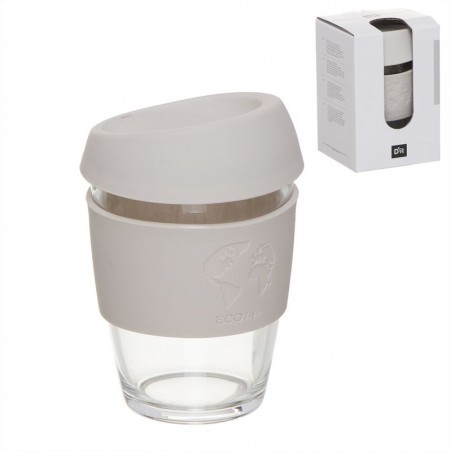 Bicchiere per caffè riutilizzabile 360ml naturale