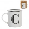 Tazza vintage lettera c 475ml