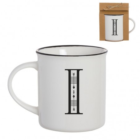 Tazza vintage lettera i 475ml