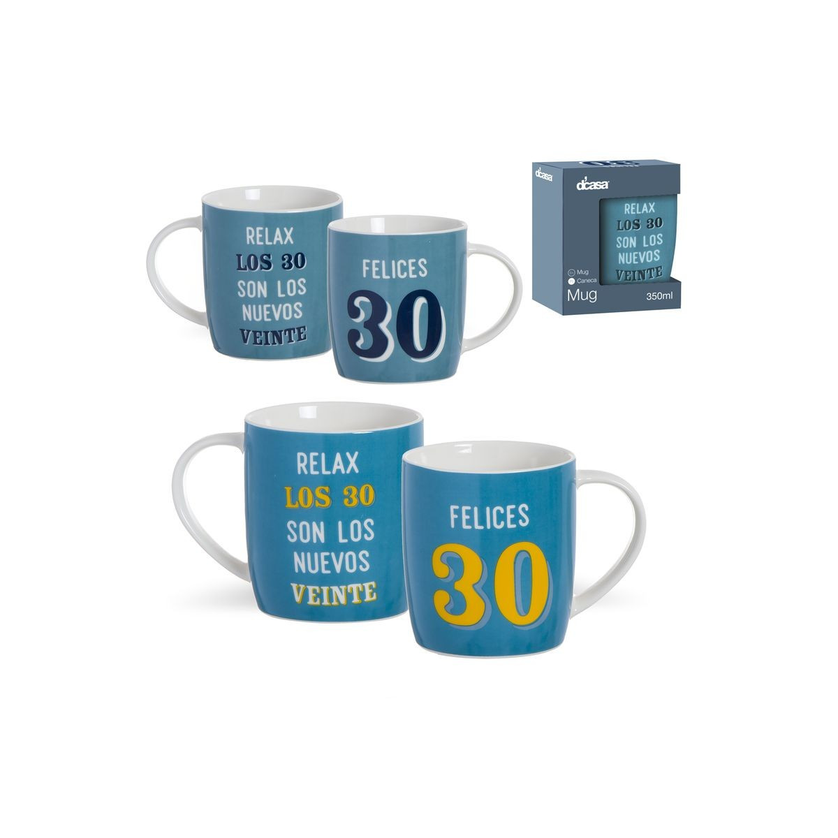 Tazza 350ml 30 anni 2m