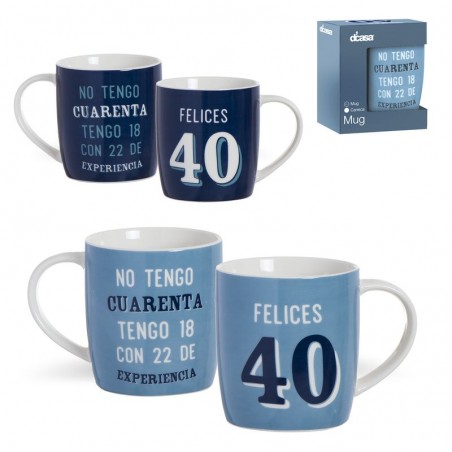 Tazza 350ml 40 Anni 2m
