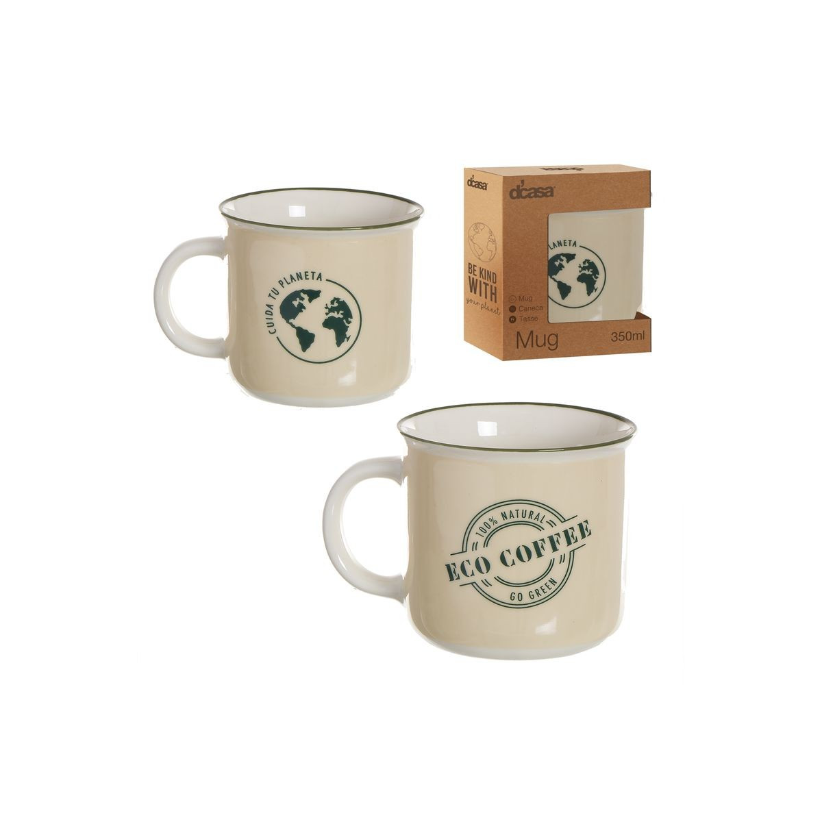 Tazza 375ml vintage eco life 2m