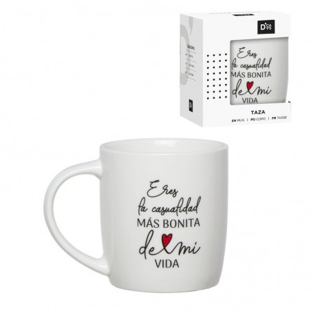 Tazza con messaggio Sei la coincidenza più bella della mia vita Messaggio speciale ed emotivo