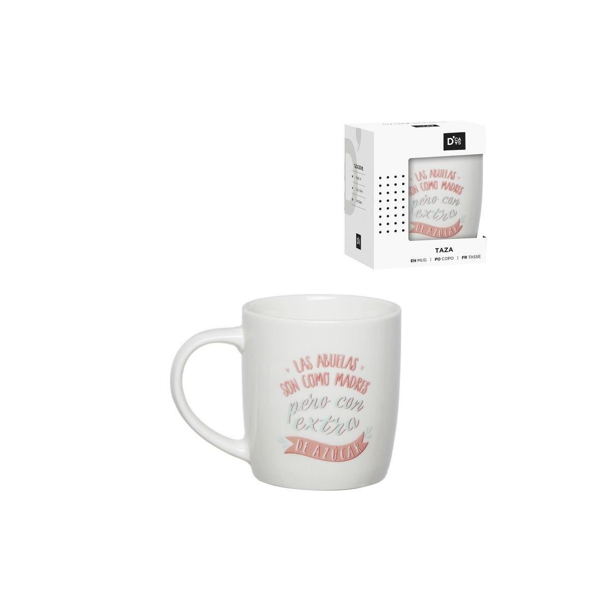 Mug 350ml nonna extra di zucchero