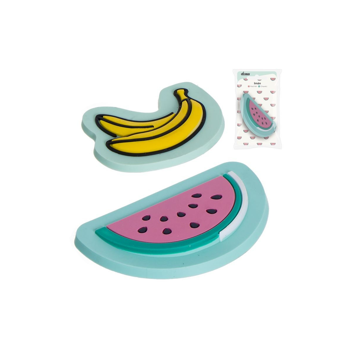 Magnete frutta assortito in 2 modelli