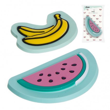 Magnete frutta assortito in 2 modelli