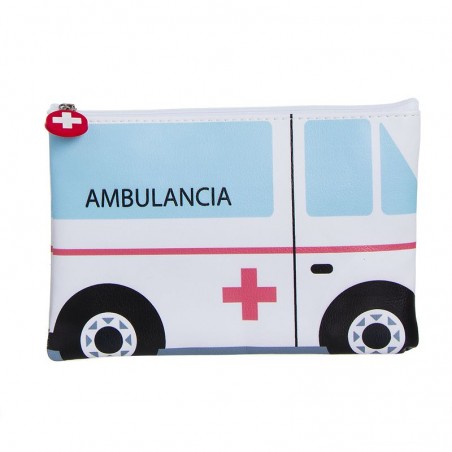 Borsa da toilette piatta m kit ambulanza