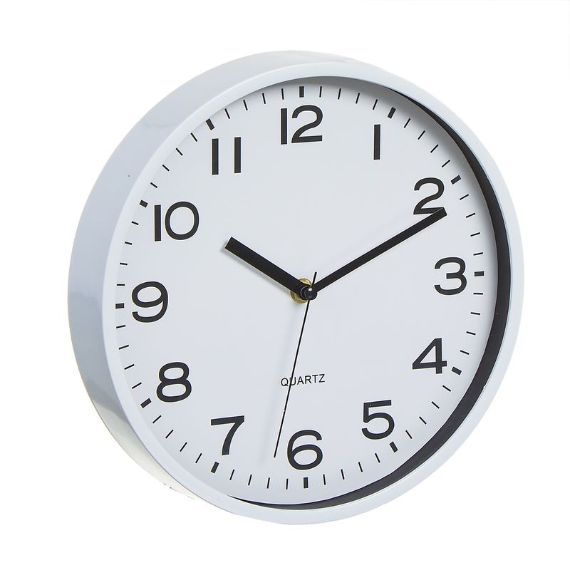 Orologio 25cm bianco