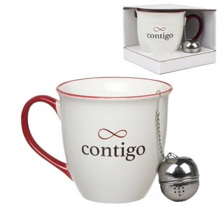Tazza Con Filtro Per Tè 510ml Amore