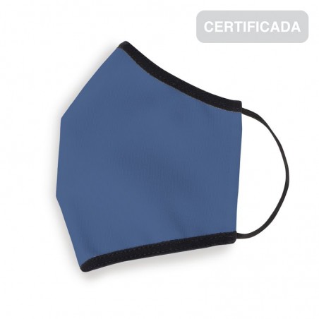 Mascherina igienica riutilizzabile per adulti blu