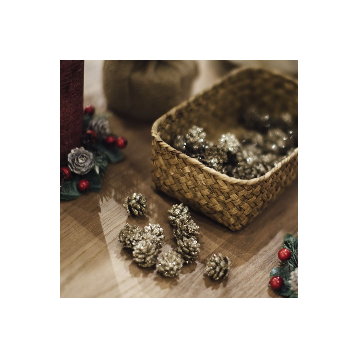 Confezione 32 ananas champagne