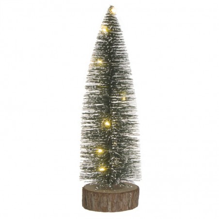 Figura albero 30cm con luce 2xaaa