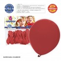 Pacchetto di palloncini rossi 9r 30 unità