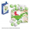 Cartello di stoffa con palloncini dinosauro