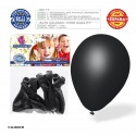 Pacchetto di palloncini neri 9r 10 unità