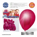 Palloncino metallico carminio 9r 8 unità