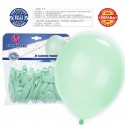 Pacchetto palloncini pastello 30cm verde 25