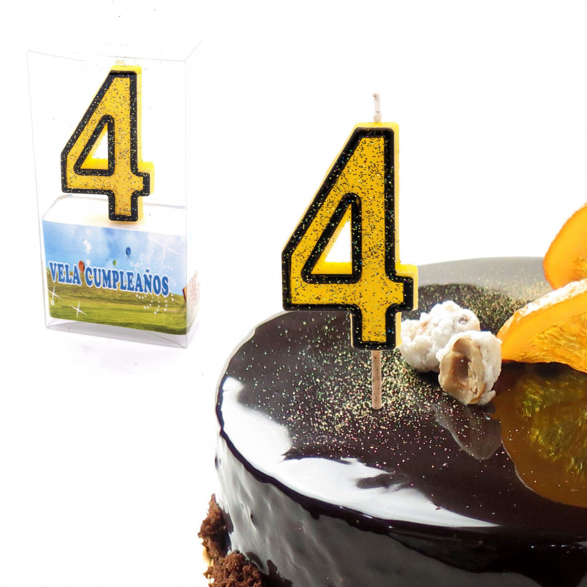 Candele di compleanno n. 4