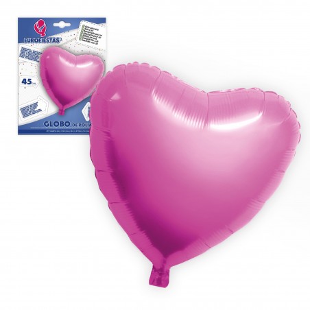 Palloncino in poliammide cuore rosa