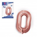 Globo in poliamide oro rosa 40cm 0