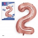Globo in poliamide oro rosa 1m n 2