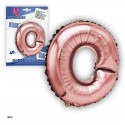 Palloncino in poliammide oro rosa 40cm o