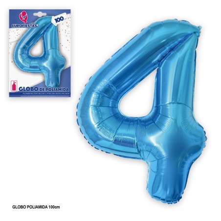 Globo in poliamide 1m blu 4