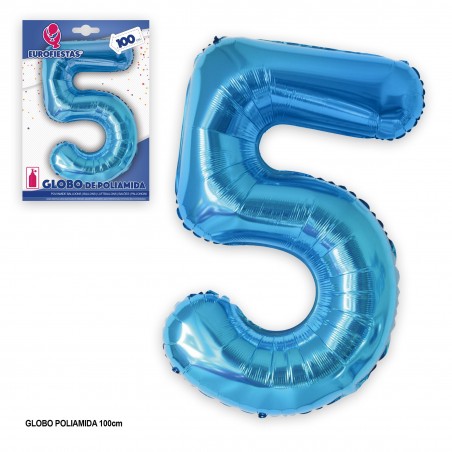 Globo in poliamide 1m blu 5