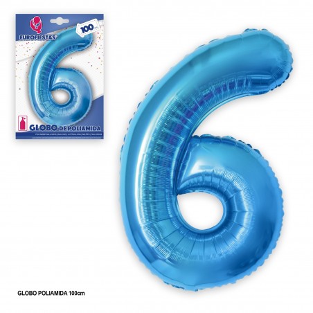 Globo in poliamide 1m blu 6