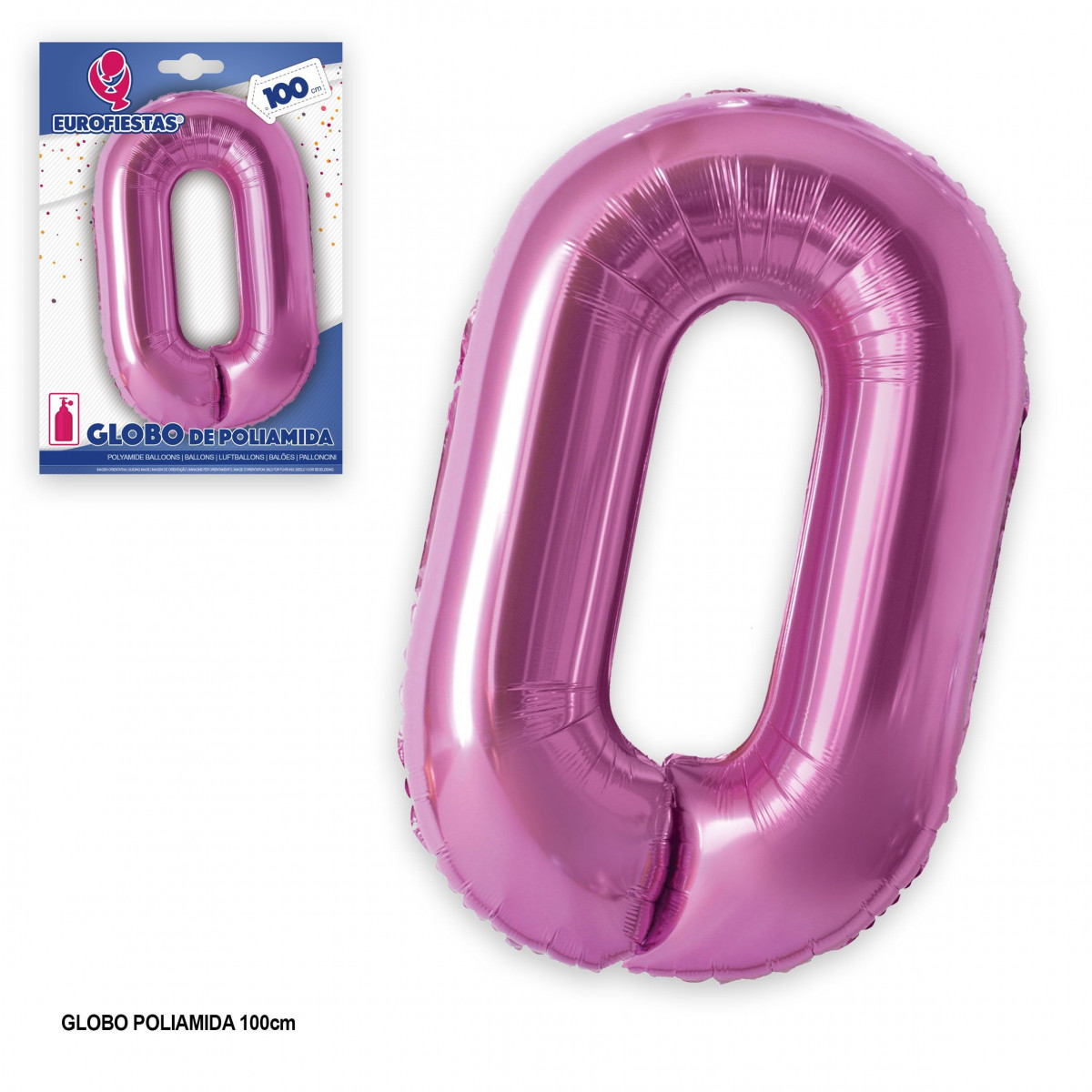 Globo in poliamide 1m fucsia 0