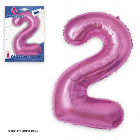 Globo in poliamide 1m fucsia 2
