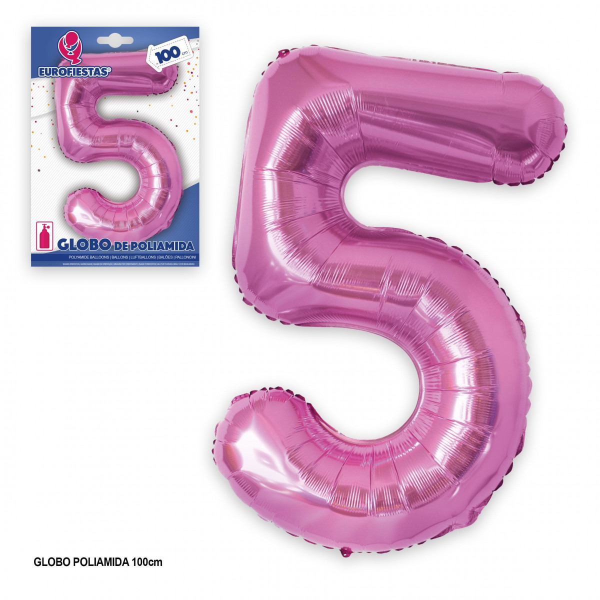 Globo in poliamide 1m fucsia 5