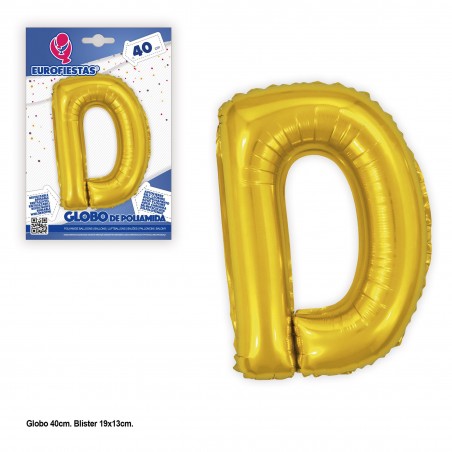 Palloncini in poliammide cm 40. glitter oro d