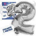 Palloncini in poliamide 1m 2 argento