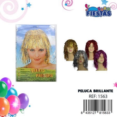 Parrucca con cinturino metallico