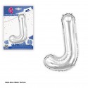 Palloni in poliamide 40cm argento lucido j